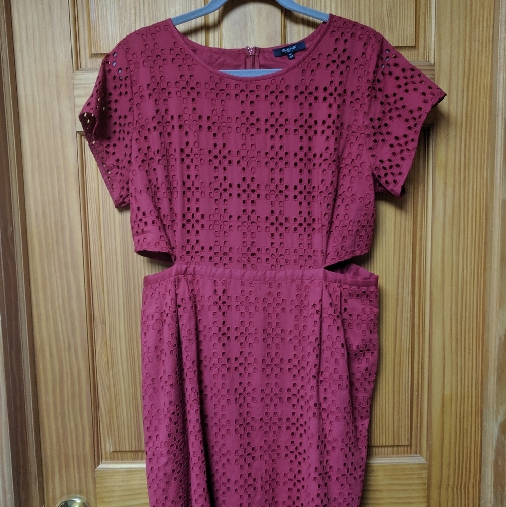 Madewell Eyelet Dress NWT